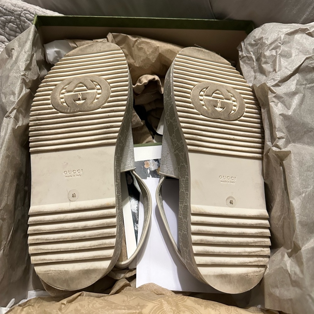 Authentic Gucci Platform Sandals. - image 2